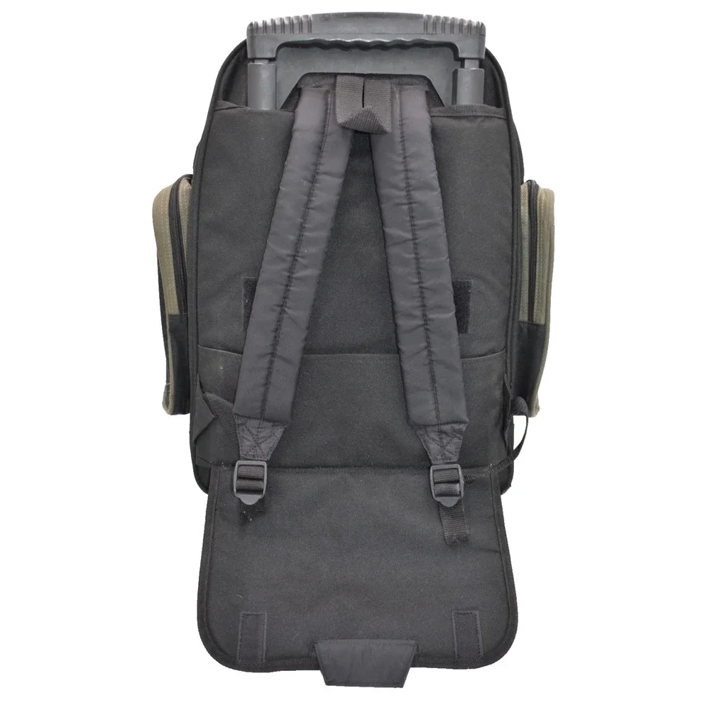 JEEP Rolling Backpack Telescoping Handle - Carry On Wheeled Travel Bag